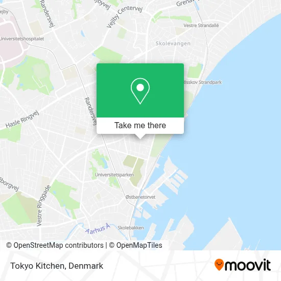 Tokyo Kitchen map
