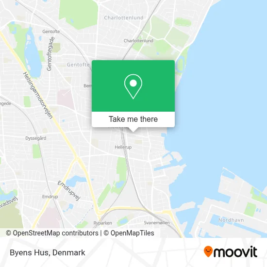 Byens Hus map