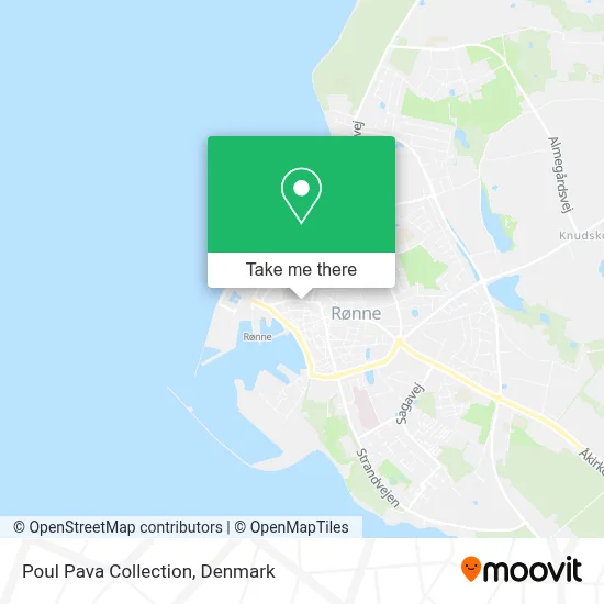 Poul Pava Collection map