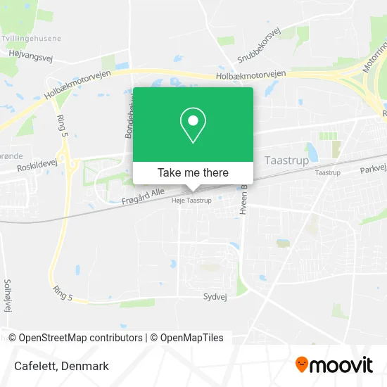 Cafelett map