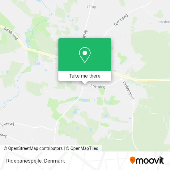 Ridebanespejle map
