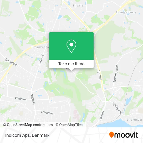 Indicom Aps map
