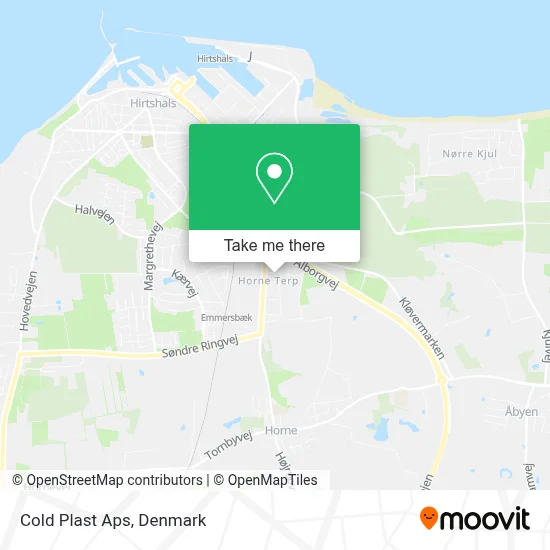 Cold Plast Aps map