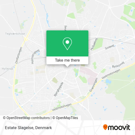 Estate Slagelse map