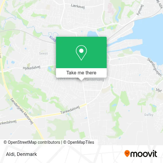 Aldi map