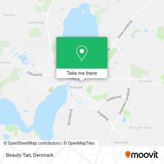 Beauty Tan map