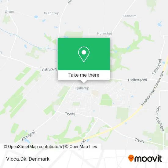 Vicca.Dk map