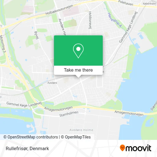 Rullefrisør map