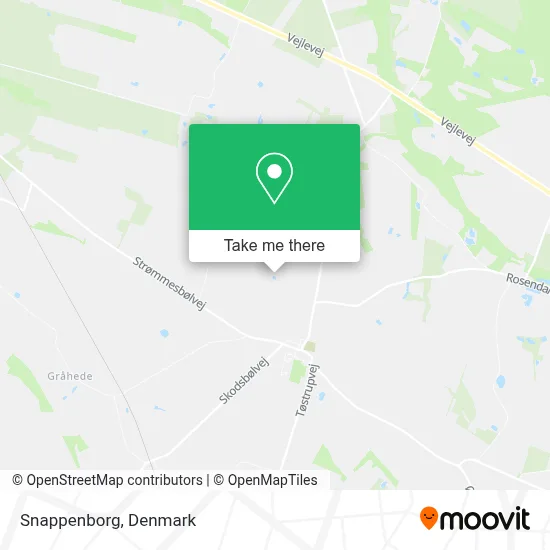 Snappenborg map