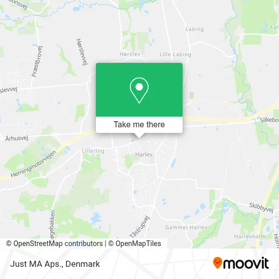 Just MA Aps. map