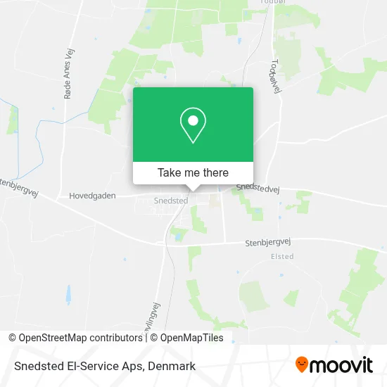 Snedsted El-Service Aps map