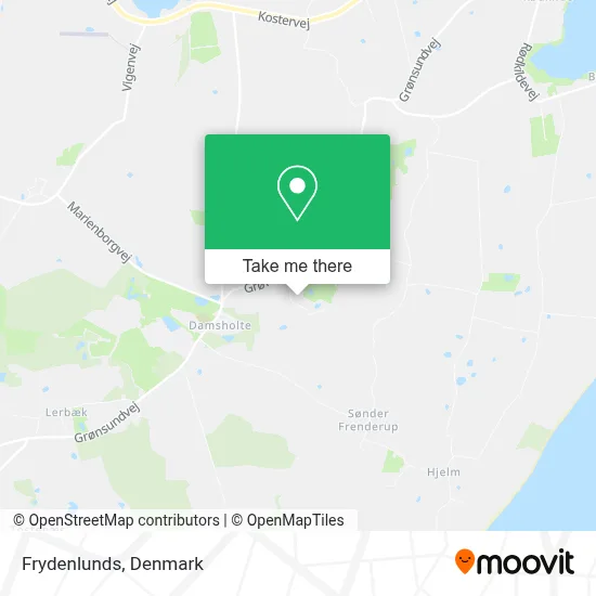 Frydenlunds map