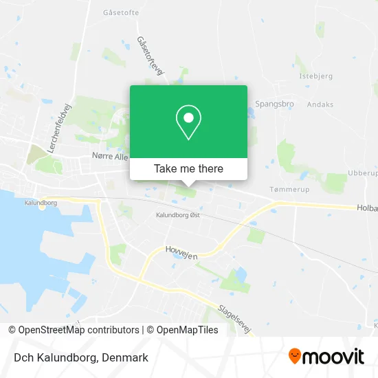 Dch Kalundborg map