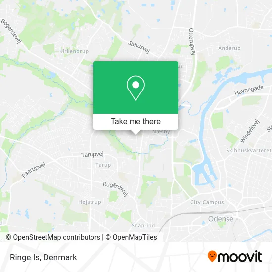 Ringe Is map
