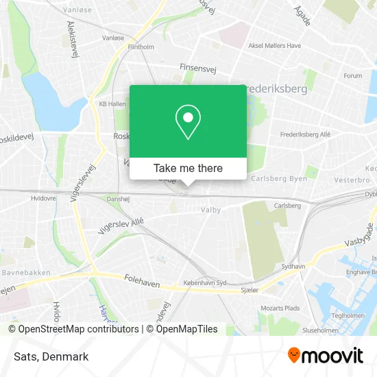 Sats map