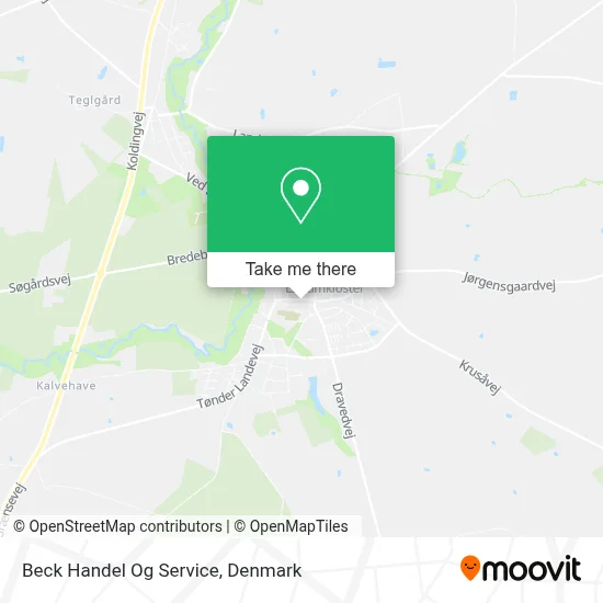 Beck Handel Og Service map