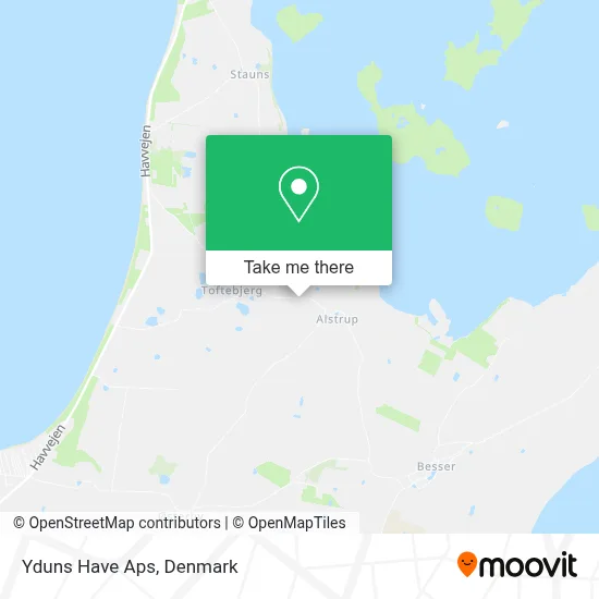 Yduns Have Aps map