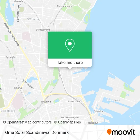 Gma Solar Scandinavia map