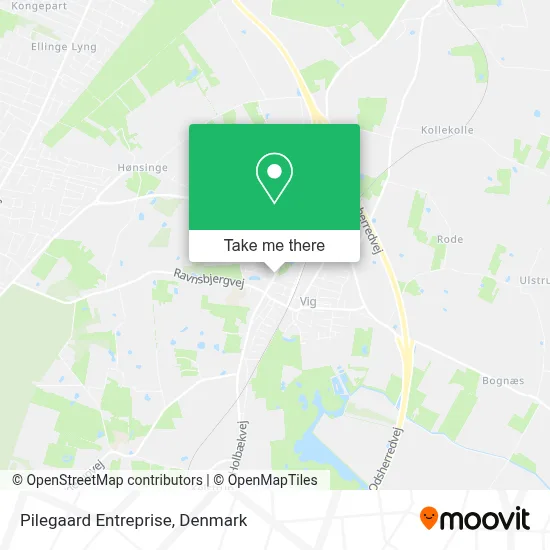 Pilegaard Entreprise map