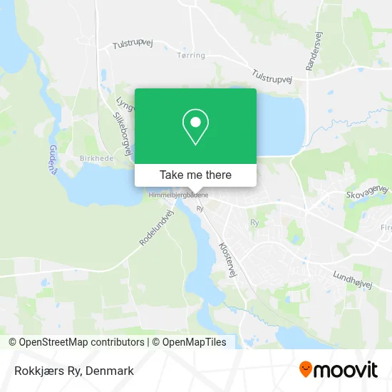 Rokkjærs Ry map