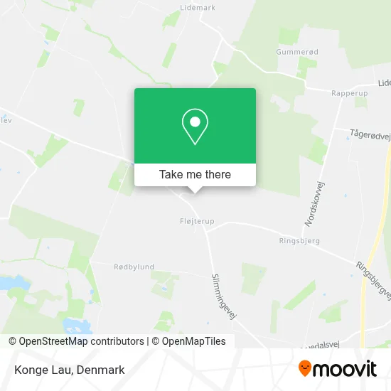 Konge Lau map