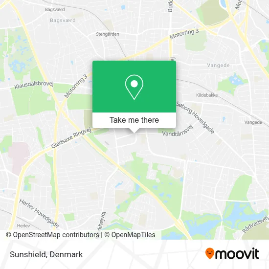 Sunshield map