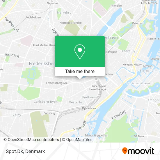 Spot.Dk map