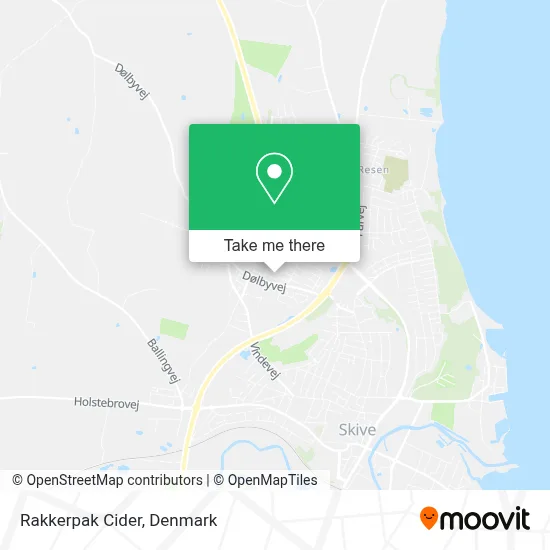 Rakkerpak Cider map