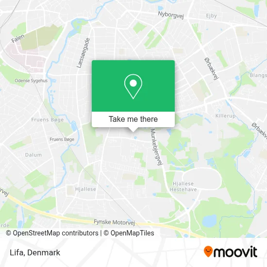 Lifa map