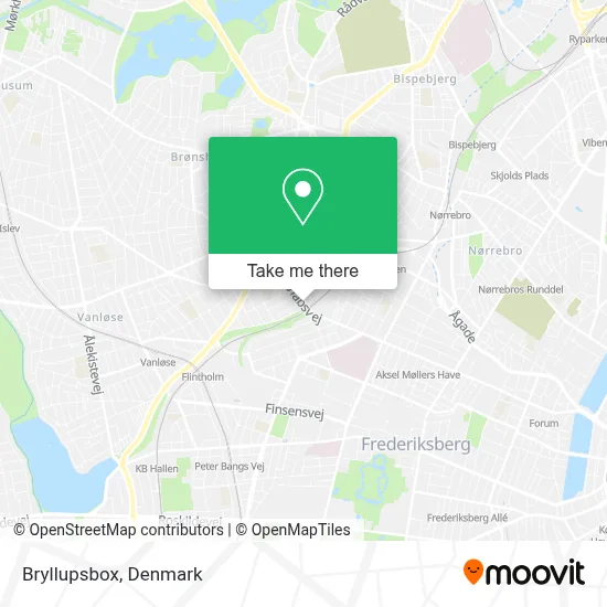 Bryllupsbox map