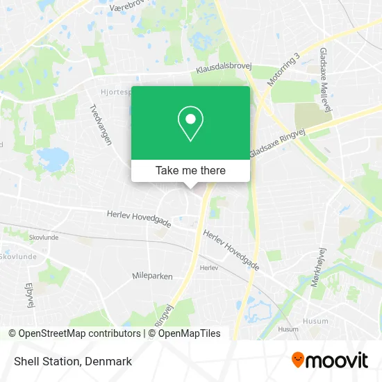 Shell Station map