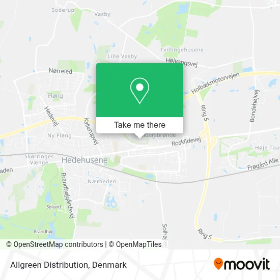 Allgreen Distribution map