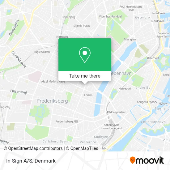 In-Sign A/S map