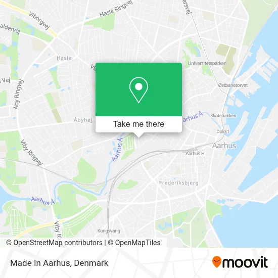 Made In Aarhus map