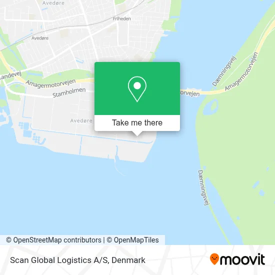 Scan Global Logistics A/S map