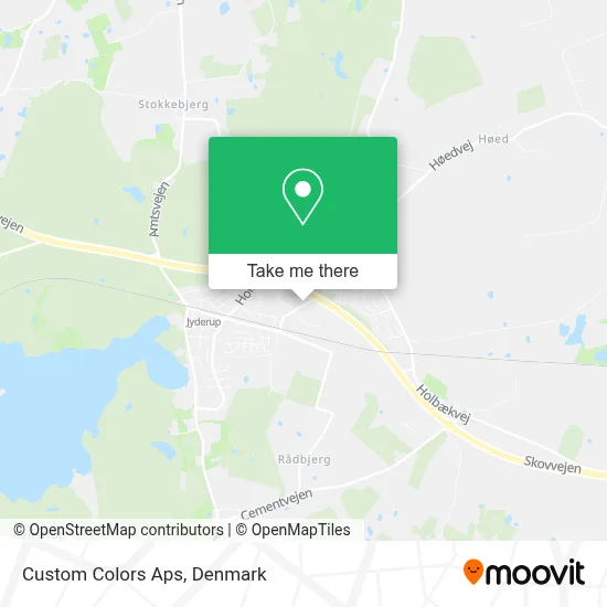 Custom Colors Aps map