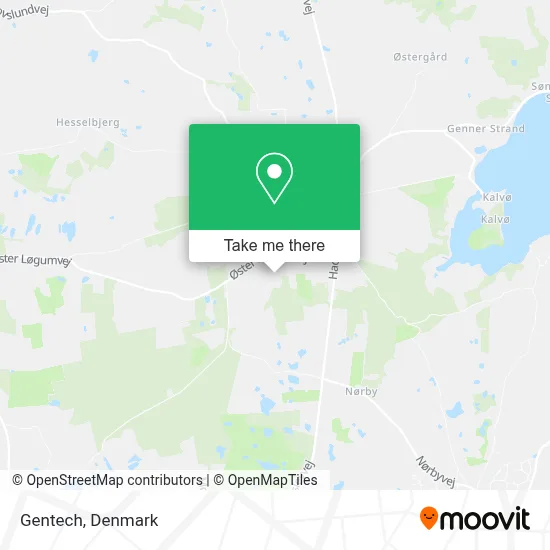 Gentech map