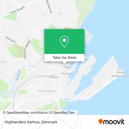 Highlanders Aarhus map