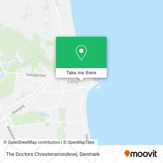 The Doctors Chrestensmindevej map