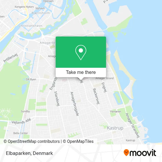 Elbaparken map