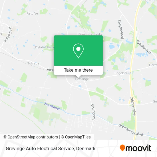 Grevinge Auto Electrical Service map