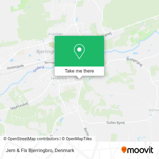 Jem & Fix Bjerringbro map