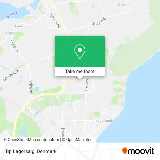 Bp Lagersalg map