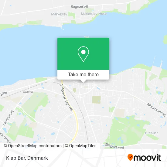 Klap Bar map
