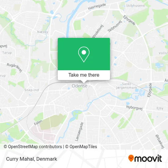 Curry Mahal map