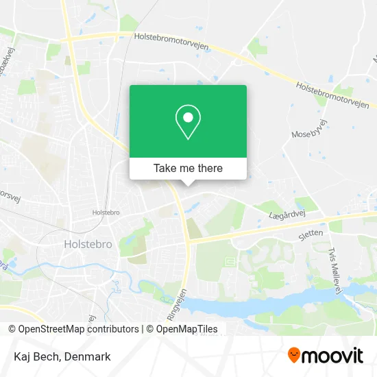 Kaj Bech map