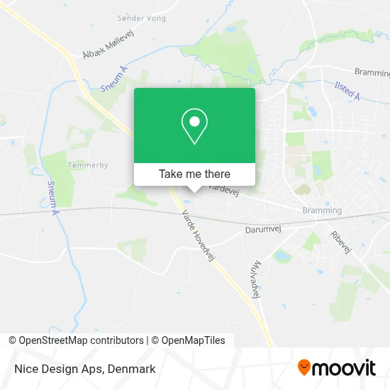 Nice Design Aps map