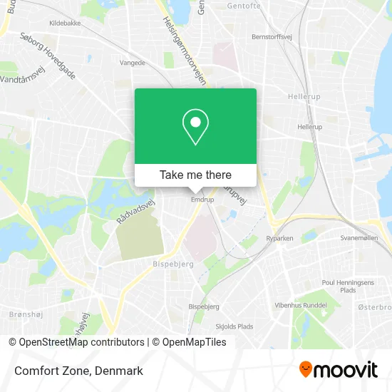 Comfort Zone map