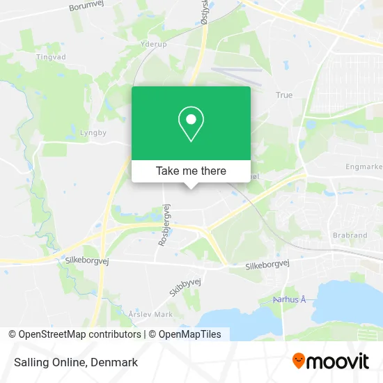 Salling Online map