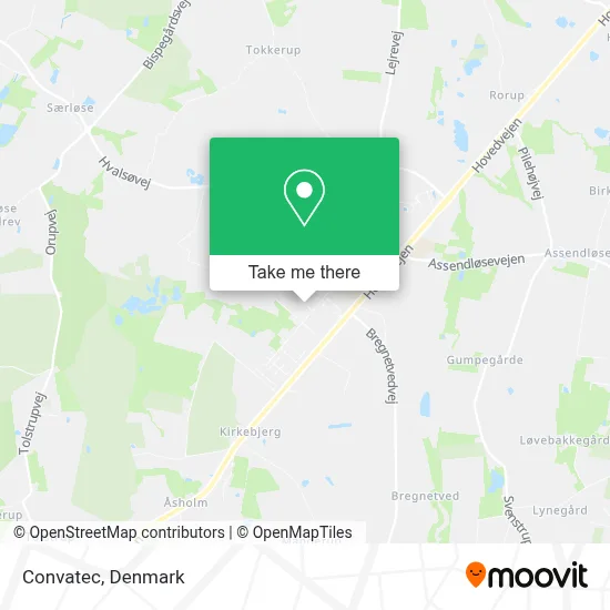 Convatec map